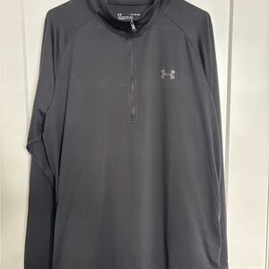 Men’s Under Armour Men's Black Quarter-zip Pullover